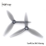 HQProp 5X4.5X3V3 -Poly Carbonate (2CW+2CCW) Tri-blade Propeller 5 Inch Props for RC FPV Racing Drones Quadcopter